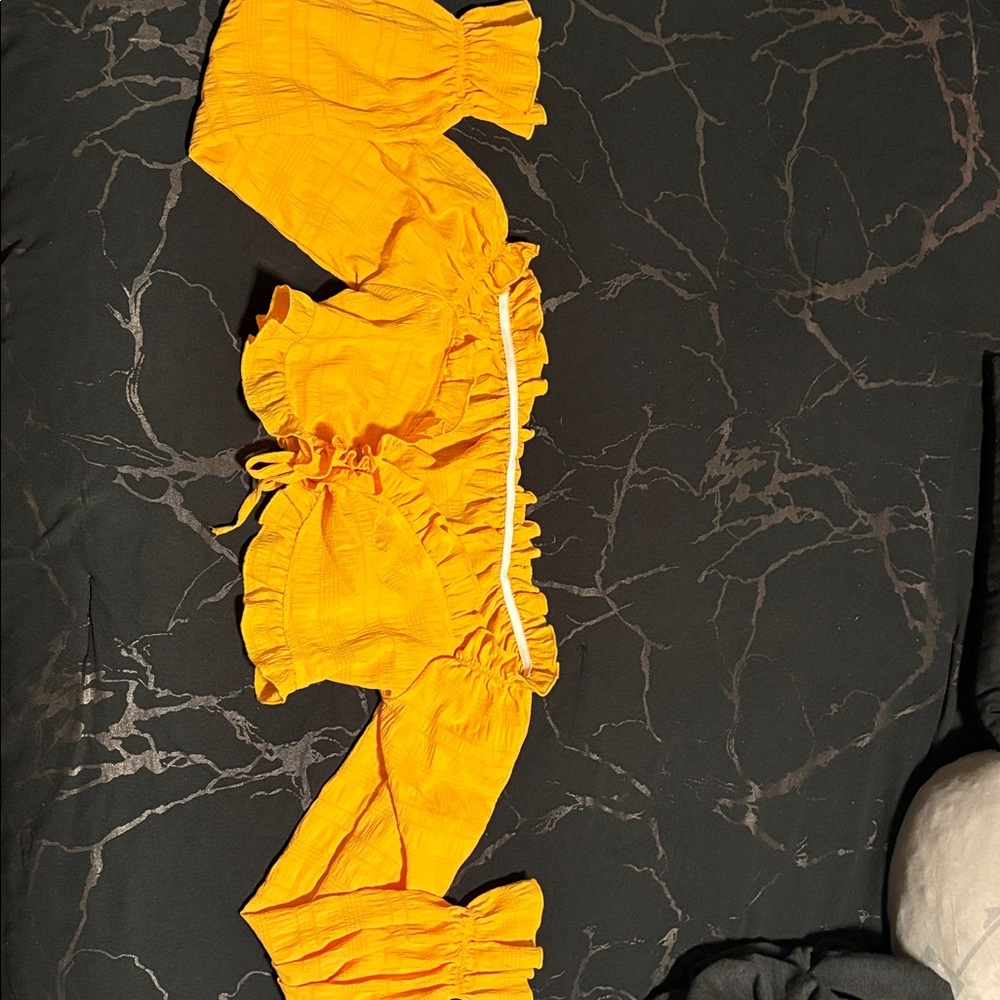 SHEIN Vibrant Yellow Garment